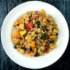 Roasted Vegetable Quinoa Bowl